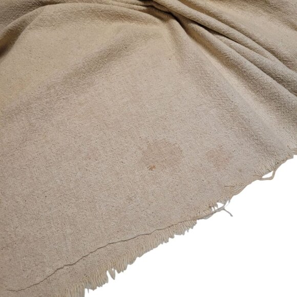 Vintage Embroidered Fabric Floral Country Crinoline Lady Southern Belle 80 x 65 - Picture 7 of 10